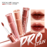 FOCALLURE Pro Stain Mirror Syrup Tint Dewy Lip Tint Gloss